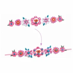 Djeco Kit DIY - Bracelets en feutrine à créer| Loisirs Créatifs