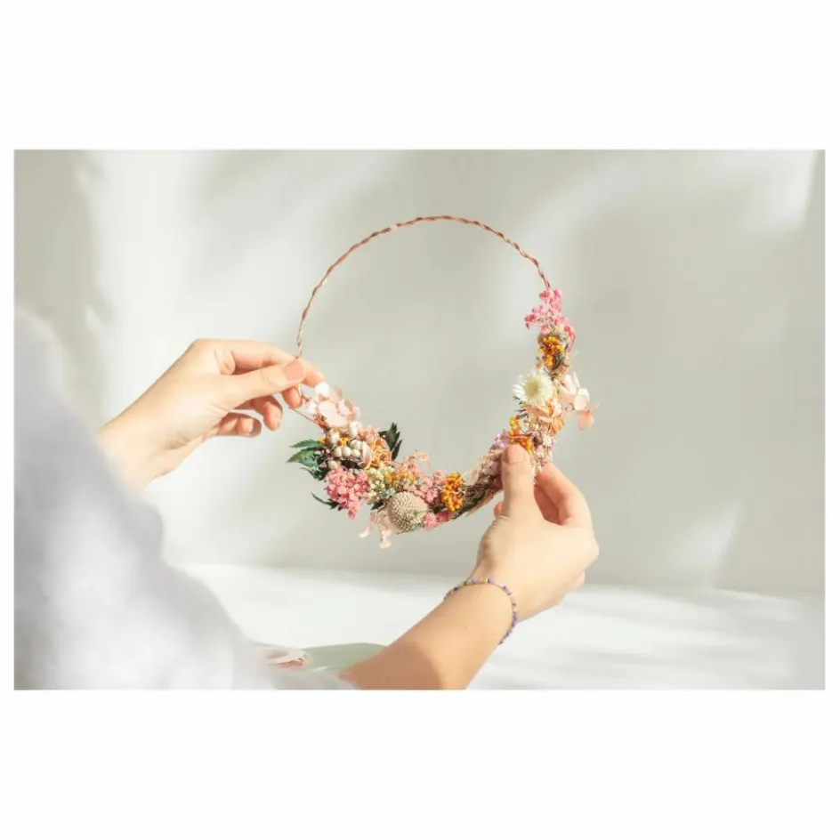Outlet Kit DIY - Ma couronne de fleurs séchées Loisirs Créatifs