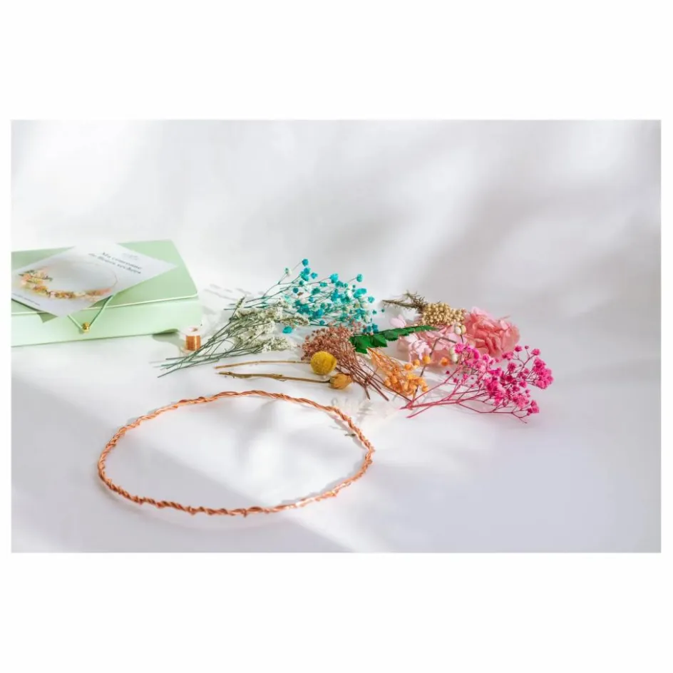 Outlet Kit DIY - Ma couronne de fleurs séchées Loisirs Créatifs