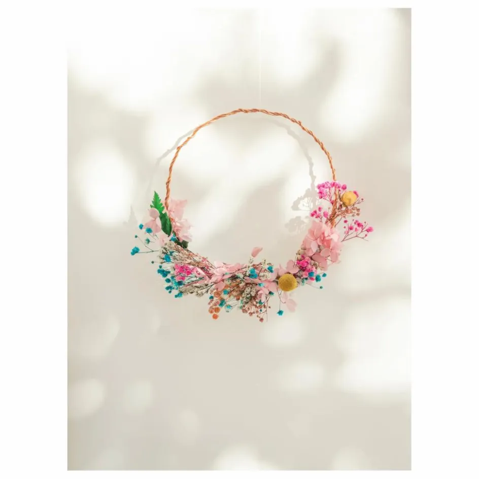 Outlet Kit DIY - Ma couronne de fleurs séchées Loisirs Créatifs