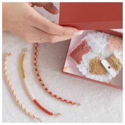La Petite Épicerie Kit DIY - Mes bracelets Kumihimo| Loisirs Créatifs