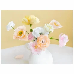 La Petite Épicerie Loisirs Créatifs*Kit DIY - Mes fleurs en papier