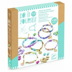 Djeco Kit DIY - Perles et bracelets à créer| Loisirs Créatifs