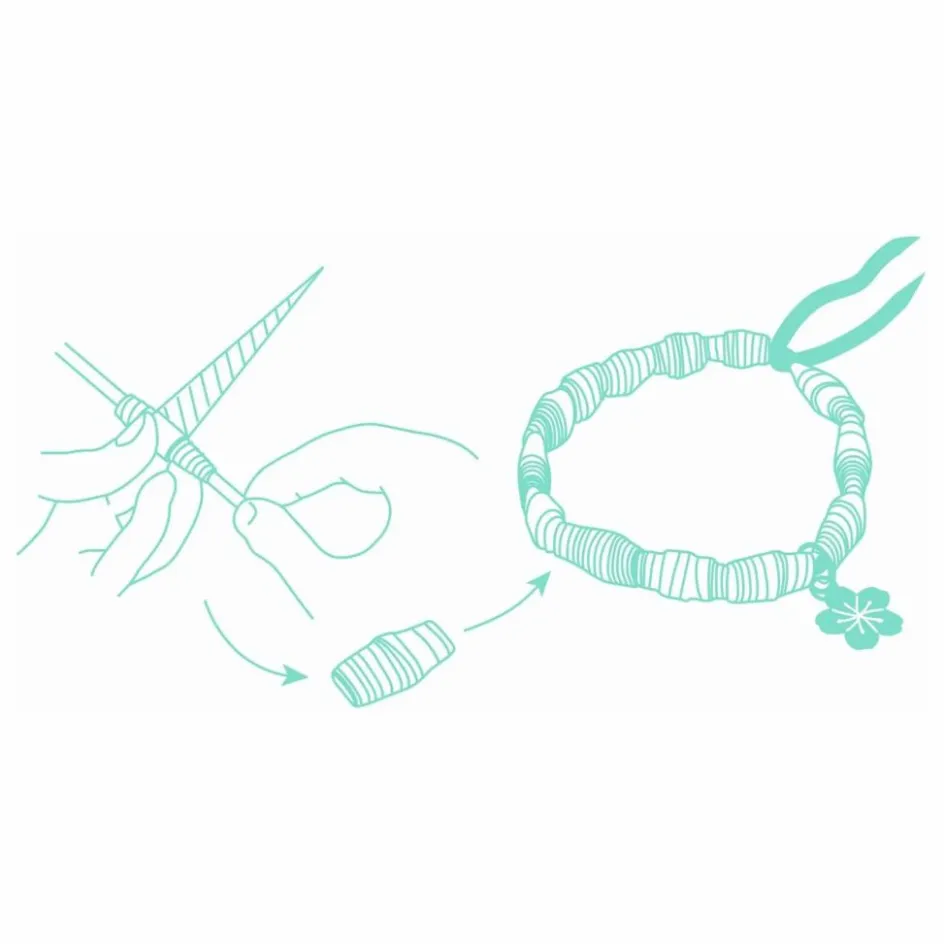 Djeco Kit DIY - Perles et bracelets à créer| Loisirs Créatifs