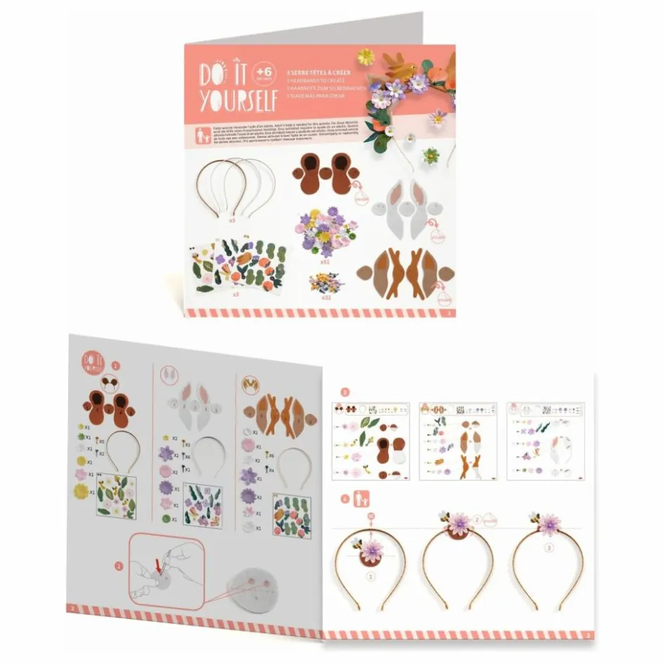 Outlet Kit DIY - Serres-têtes à créer Loisirs Créatifs