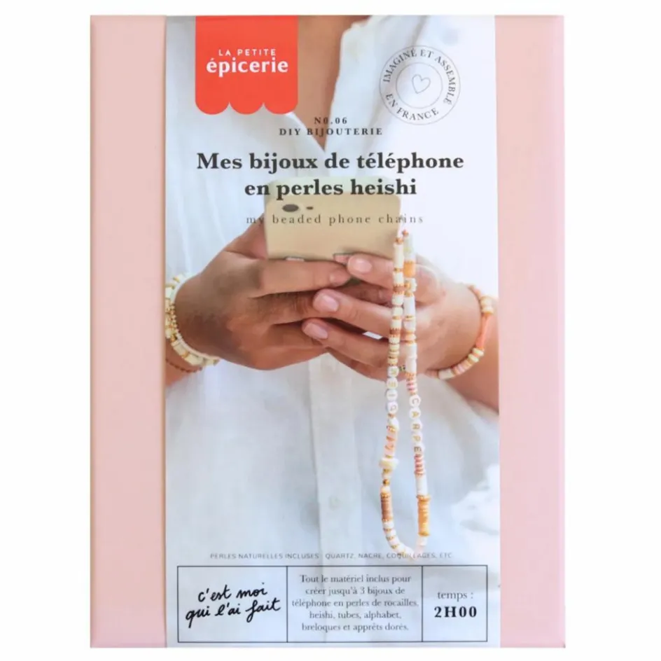 La Petite Épicerie Loisirs Créatifs*Kit DIY Bijoux de téléphone