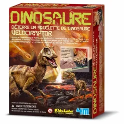 4M Jeux Éducatifs*Kit déterre ton dinosaure Vélociraptor