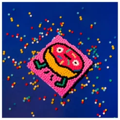 Omy Kit pour tableau Pom Pom Art Rose