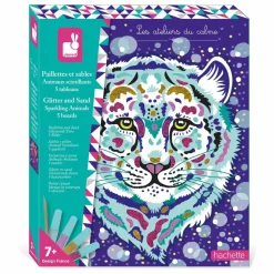 Discount Janod Kit sables phosphorescents et paillettes - x Hachette Multicolore
