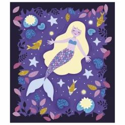 Janod Kit sables phosphorescents et paillettes Nuit Féerique - x Hachette Multicolore