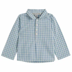 Hot Emile et Ida Kurta Carreaux | Bleu