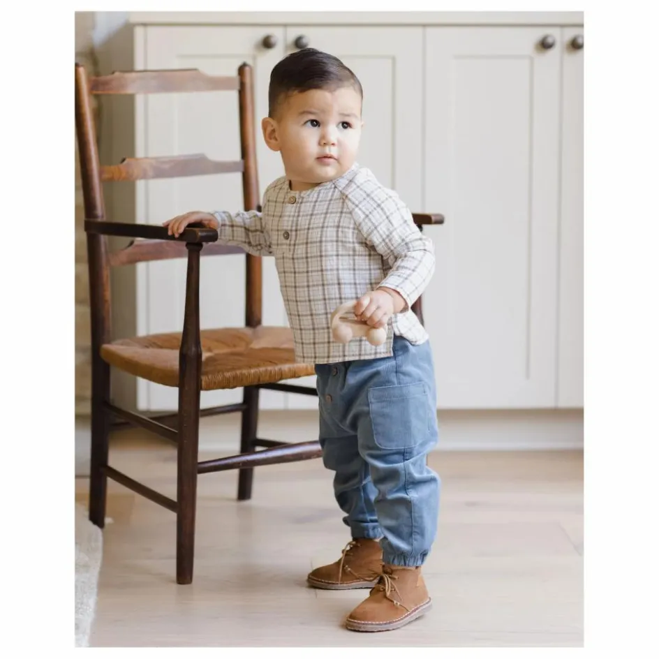 Quincy Mae Kurta Zion Gaze de Coton Bio || T-Shirts, Chemises