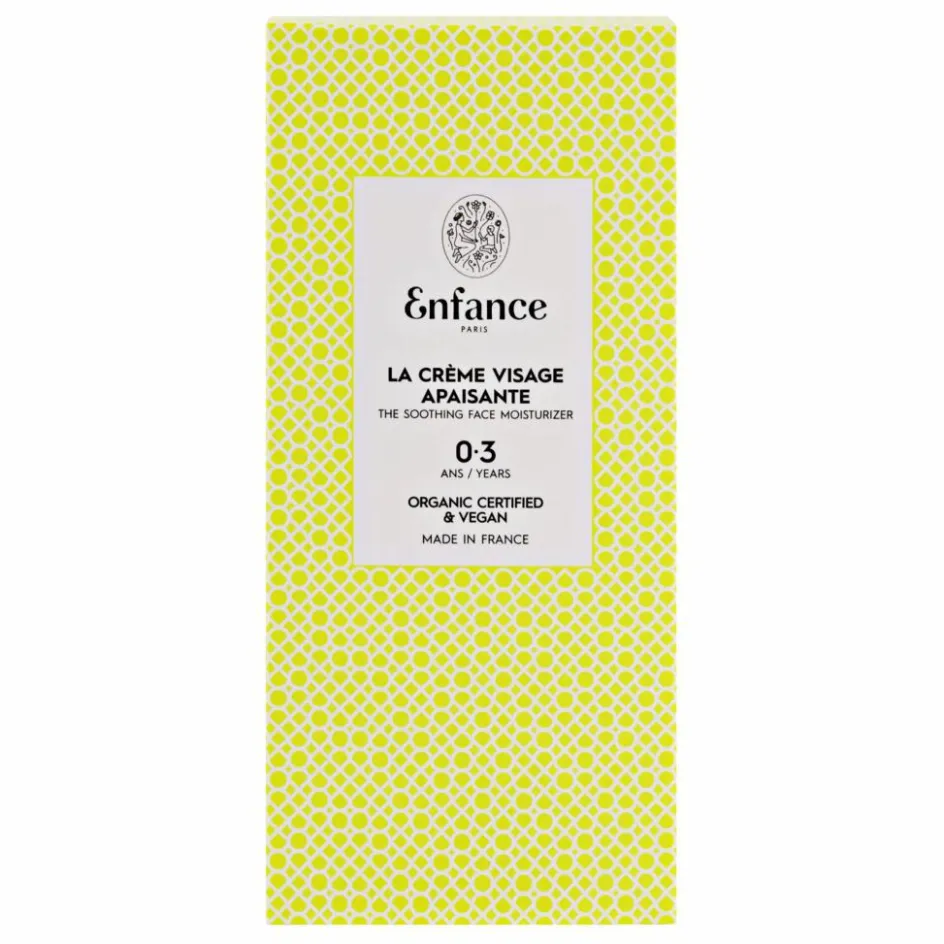 Sale Enfance Paris La crème visage apaisante bébé 0-3 ans - 50 ml Non teinté
