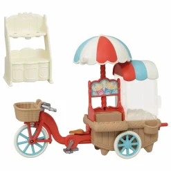 New Sylvanian Families La maman mouton et son stand de popcorn Multicolore