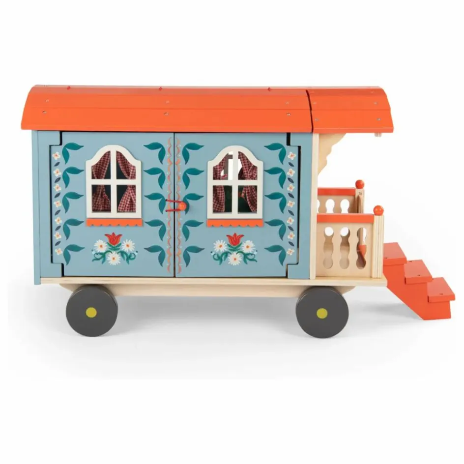 Discount Moulin Roty La roulotte Les Minouchkas Multicolore