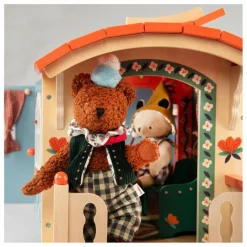 Discount Moulin Roty La roulotte Les Minouchkas Multicolore