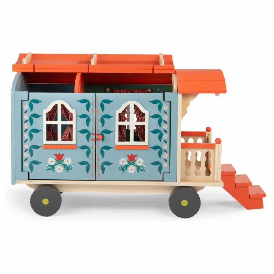 Discount Moulin Roty La roulotte Les Minouchkas Multicolore