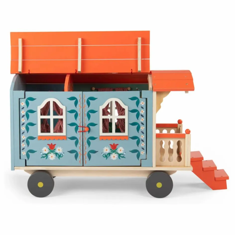 Discount Moulin Roty La roulotte Les Minouchkas Multicolore