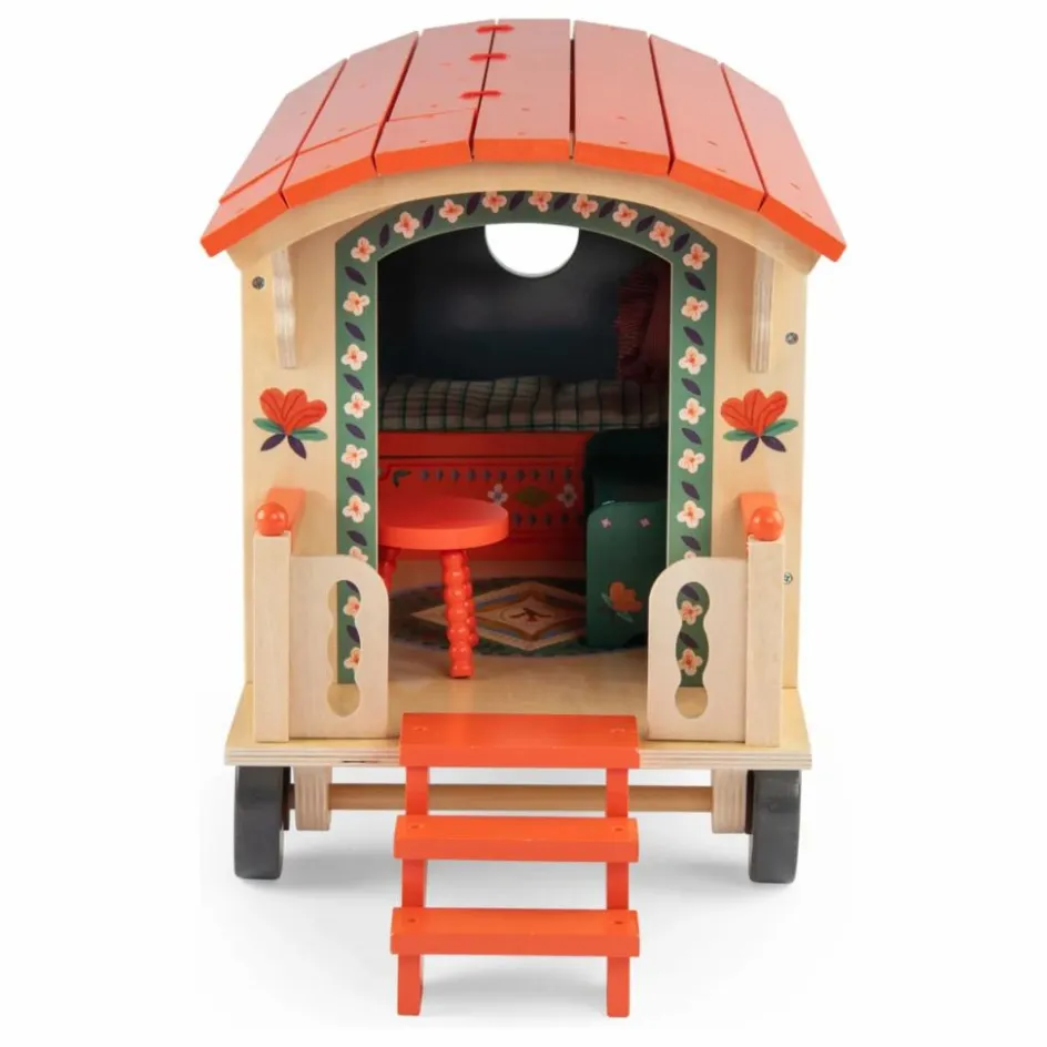 Discount Moulin Roty La roulotte Les Minouchkas Multicolore