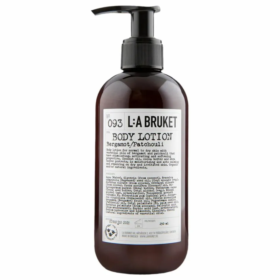 Homme/Femme L:A BRUKET Soins Du Corps|Soins, Wellness*Lait corps Bergamote Patchouli 093 - 240 ml