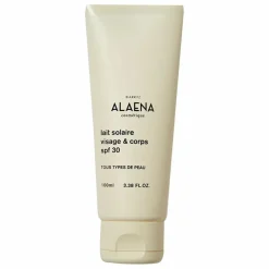 Alaena Lait solaire visage et corps SPF30 - 100 ml|Homme/Femme Soins Du Visage|Soins Du Corps