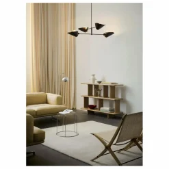 Best & Tradition Lampadaire Flowerpot VP12, Verner Panton | Chromé