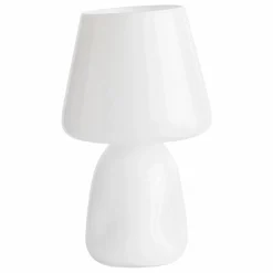 Sale Hay Lampe à poser Apollo en verre opalin | Blanc