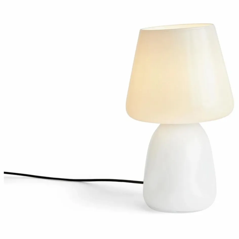 Sale Hay Lampe à poser Apollo en verre opalin | Blanc