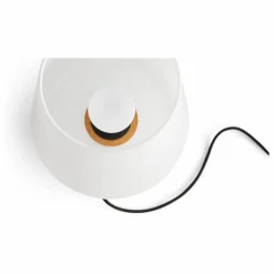 Sale Hay Lampe à poser Apollo en verre opalin | Blanc
