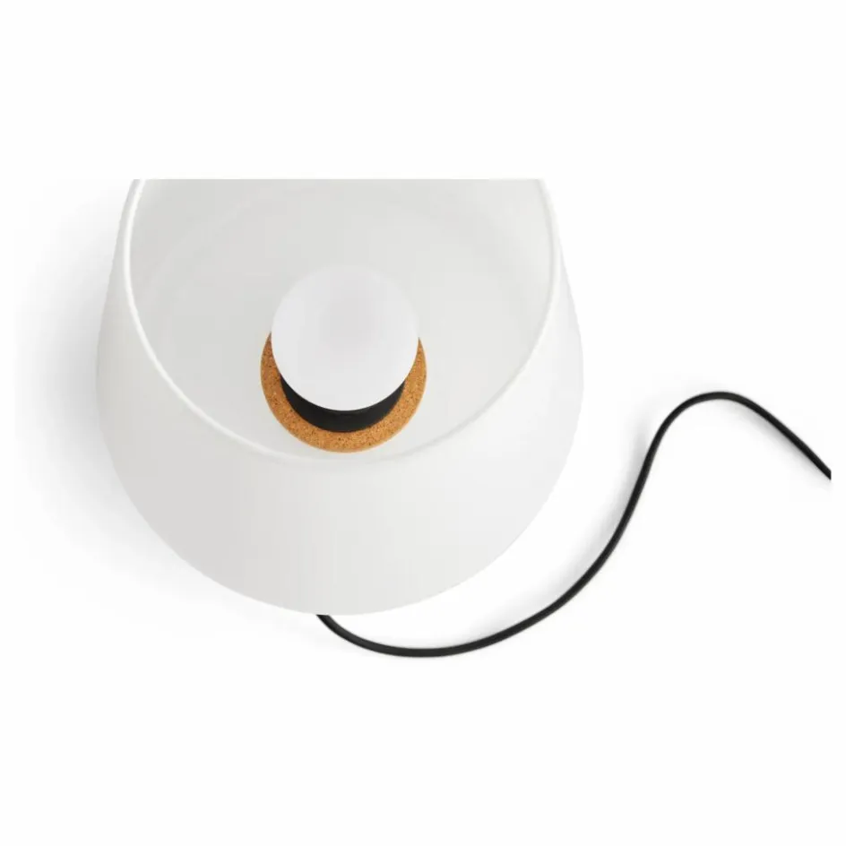 Sale Hay Lampe à poser Apollo en verre opalin | Blanc