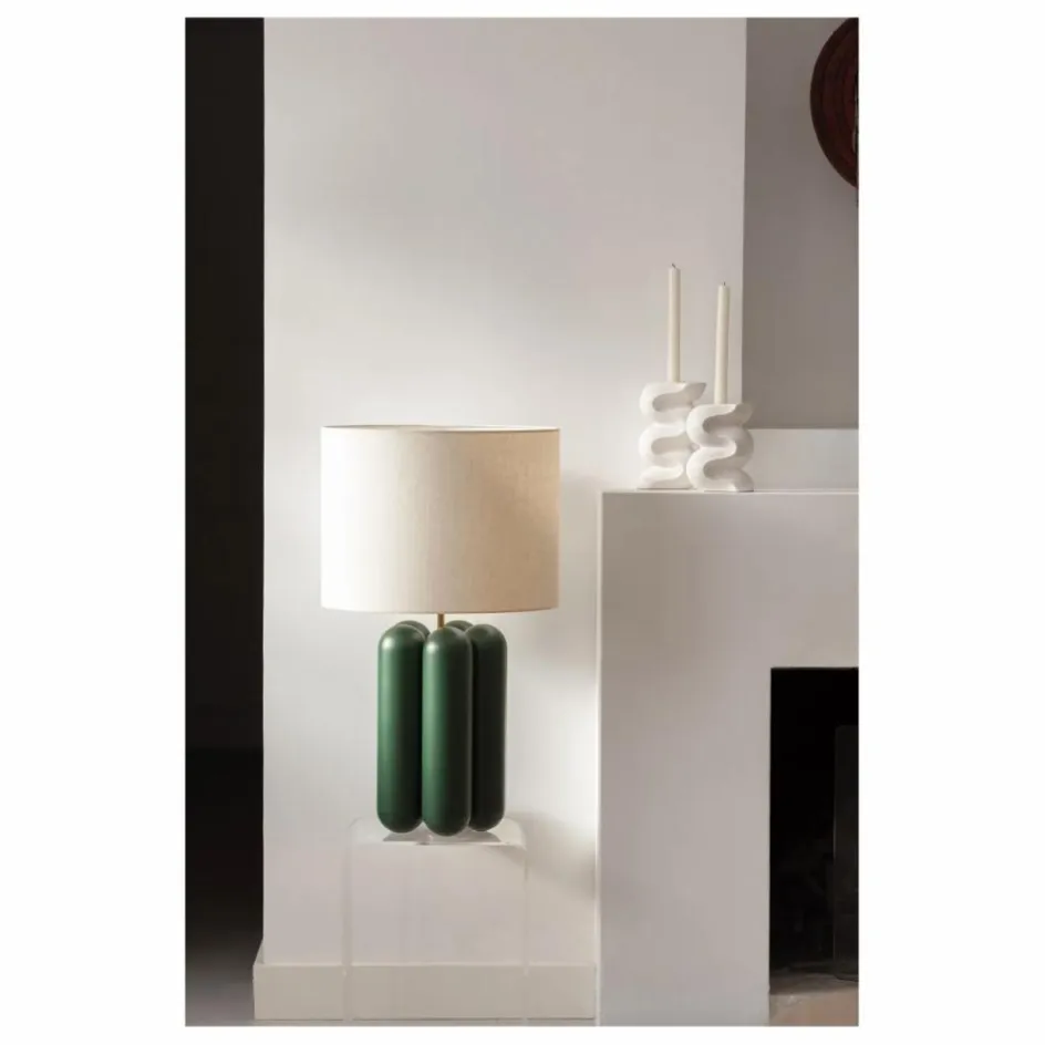 Hot Cosin Lampe à poser Charlotte | Vert foncé