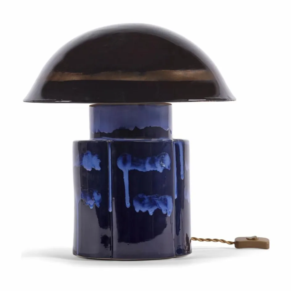 Best Serax Lampe à poser en grès John, Anita Le Grelle | Bleu marine