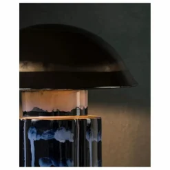 Best Serax Lampe à poser en grès John, Anita Le Grelle | Bleu marine