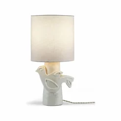 Sale Serax Lampe à poser en grès Paloma, Marie Michielssen | Blanc