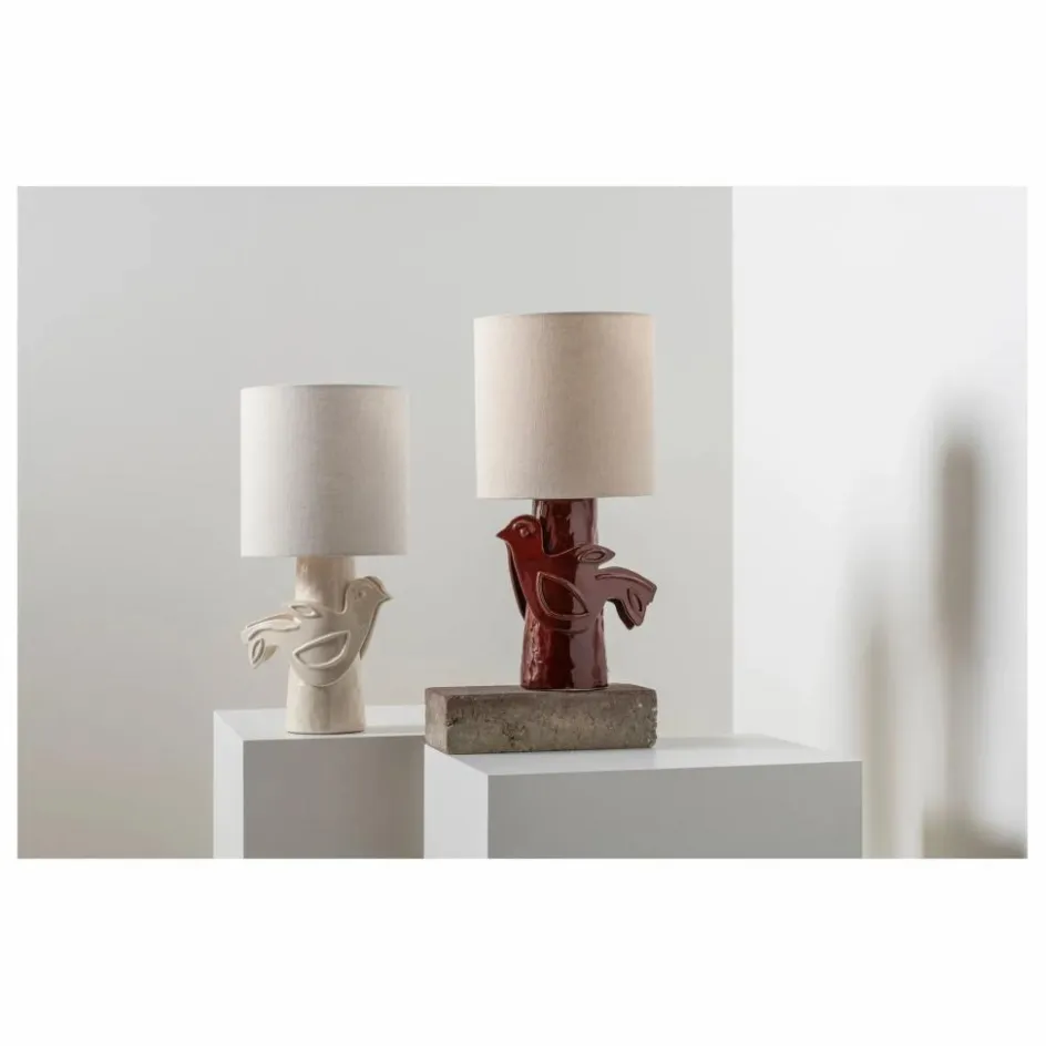 Sale Serax Lampe à poser en grès Paloma, Marie Michielssen | Blanc