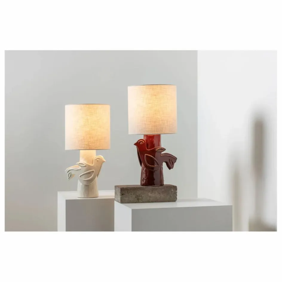 Sale Serax Lampe à poser en grès Paloma, Marie Michielssen | Blanc