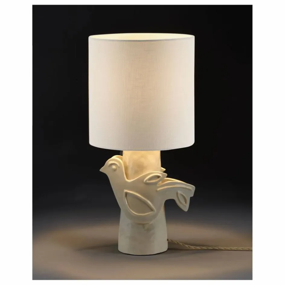 Sale Serax Lampe à poser en grès Paloma, Marie Michielssen | Blanc