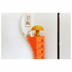 HKliving Luminaires*Lampe à poser en osier |