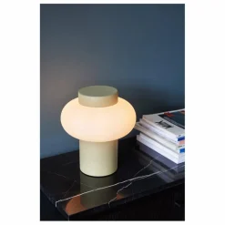 Hübsch Lampe à poser en verre et métal || Luminaires