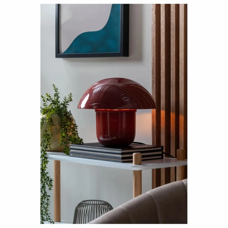 Discount Present Time Lampe à poser Fat Mushroom | Bordeaux