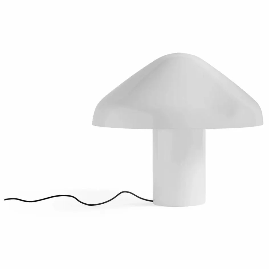Hot Hay Lampe à poser Pao en verre opale | Blanc