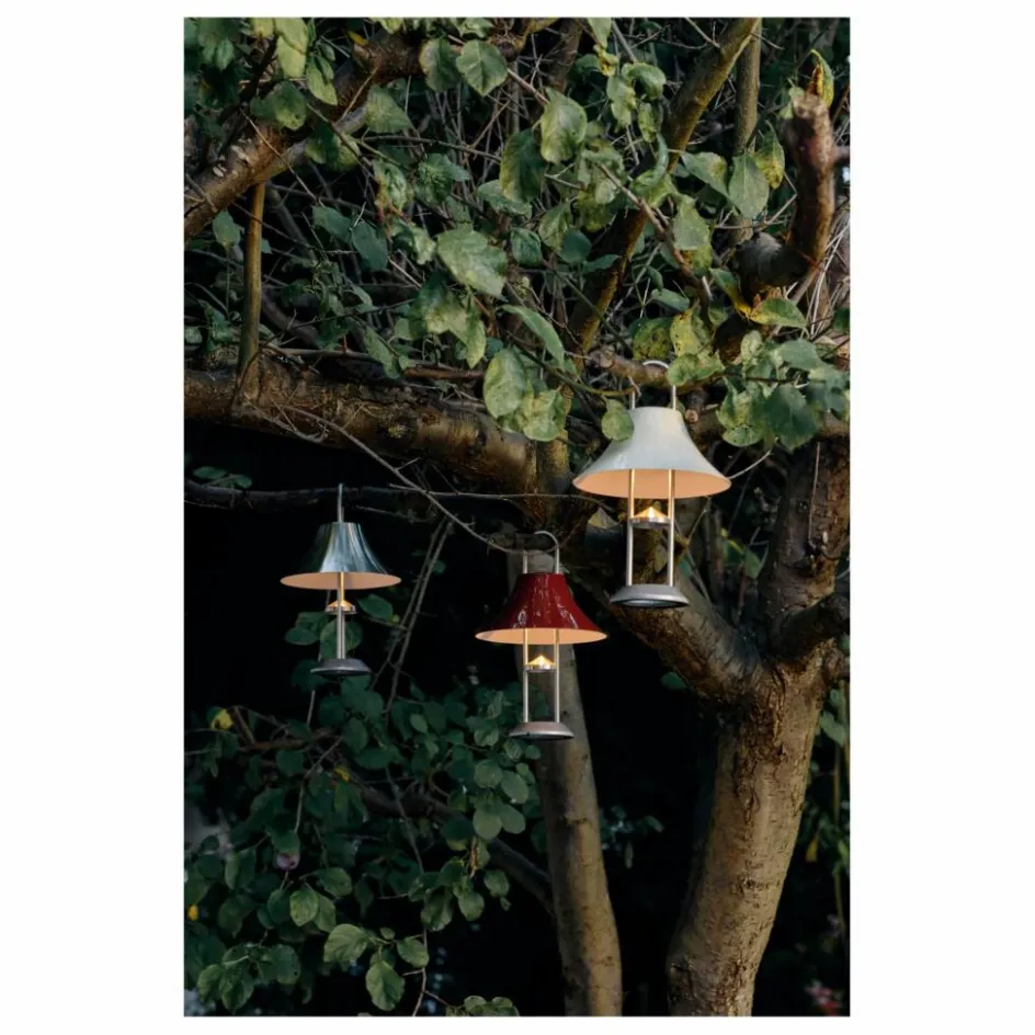 Clearance Hay Lampe à poser portable Mousqueton - Inga Sempé | Rouge
