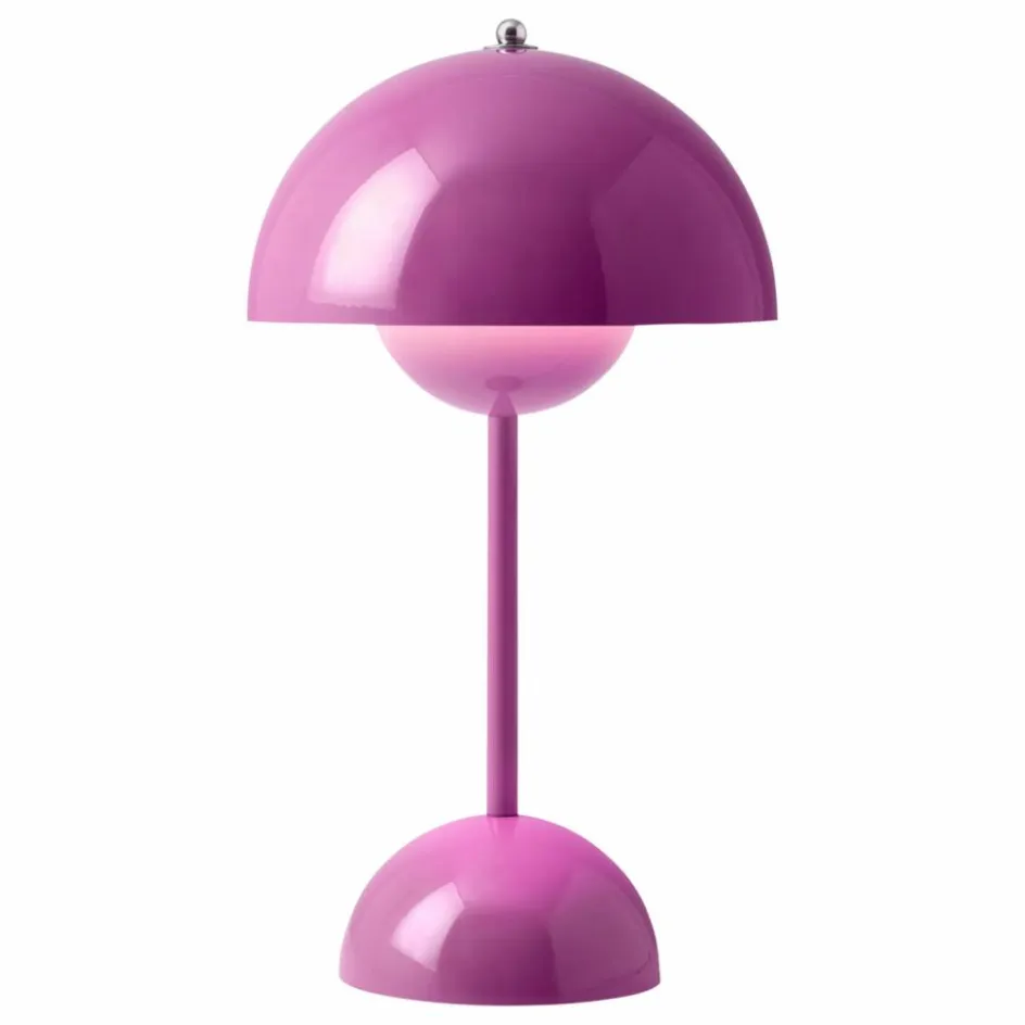 & Tradition Lampe à poser portative Flowerpot VP9, Verner Panton || Luminaires