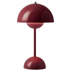 New & Tradition Lampe à poser portative Flowerpot VP9, Verner Panton | Prune