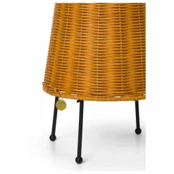 Outlet Lampe à poser Porti en rotin Luminaires