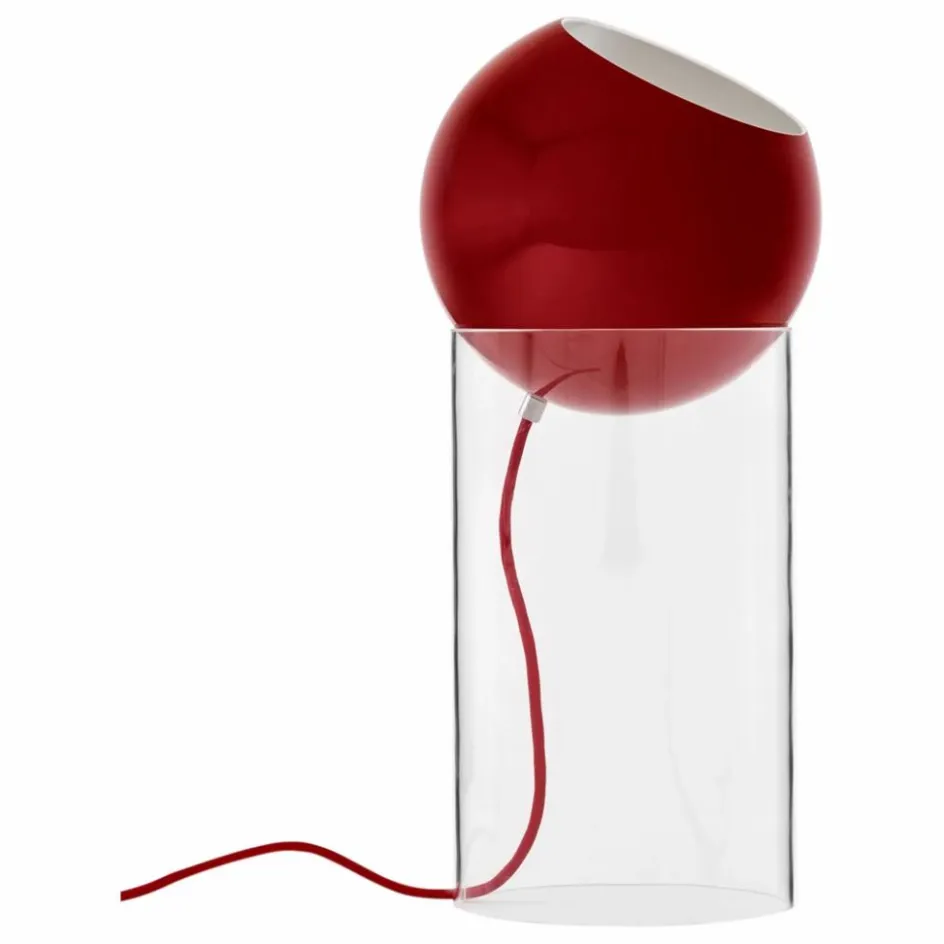 Outlet & Tradition Lampe à poser Topan VP14 | Rouge vermillon