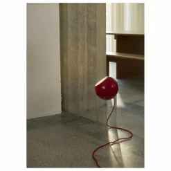Outlet & Tradition Lampe à poser Topan VP14 | Rouge vermillon