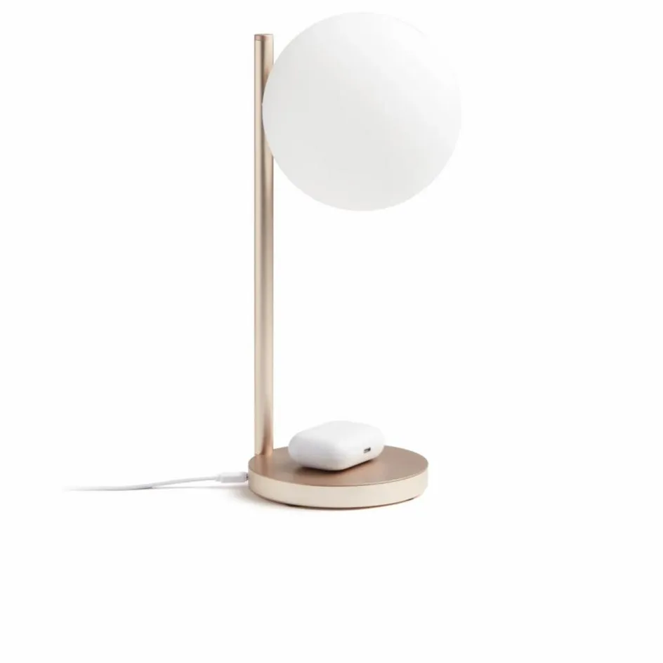 Lexon Luminaires*Lampe de bureau LED et support de chargement Bubble |