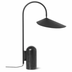 Ferm Living Lampe de table en marbre Arum || Luminaires