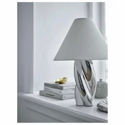 Online Bloomingville Lampe de table Silva en grès | Argenté